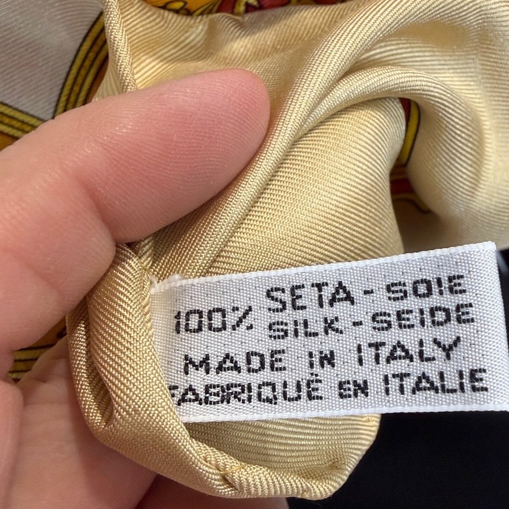 Celin Silk Scarf - Picture 9 of 16